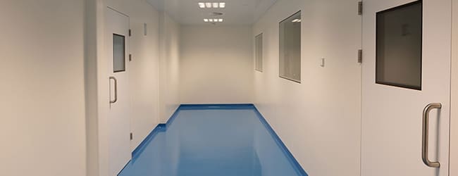 Clean room Corridor